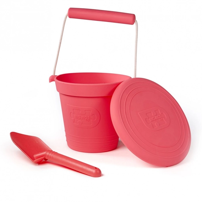 Bigjigs Toys Eko łopatka różowa Coral