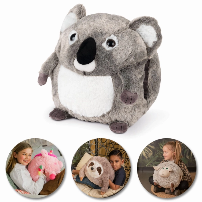 Ciepła pluszowa poduszka koala 3 w 1
