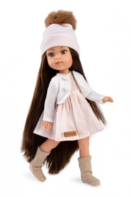 Realistyczna lalka Penelope z całkiem winylowym ciałem 34 cm