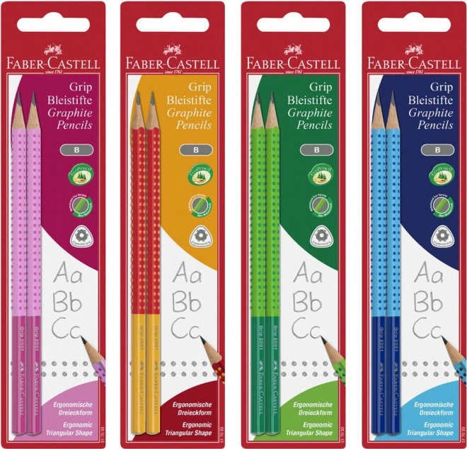 Ołówek grafitowy o ergonomicznym kształcie Faber-Castell Grip Jumbo