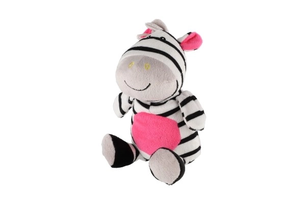 Pluszowa grzechotka Zebra dla niemowląt