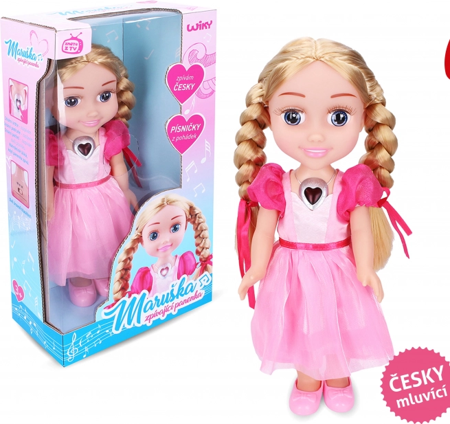 Śpiewająca lalka Maruszka 33 cm