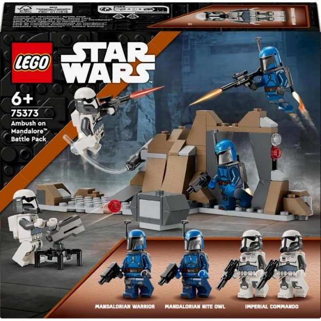 LEGO Star Wars 75373 Zestaw bitewny zasadzki na Mandalorze