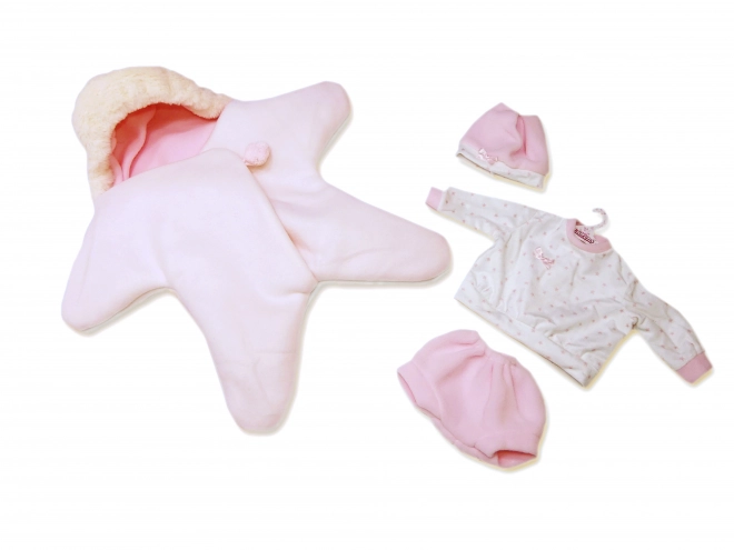 Llorens M740-38 ubranko dla lalki niemowlaka NEW BORN rozmiar 40-42 cm