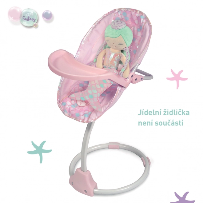 DeCuevas 20141 Pluszowa lalka 2w1 OCEAN FANTASY - 36 cm