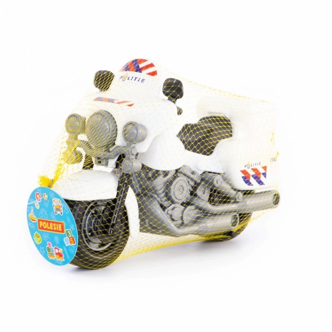 Policyjny motocykl dla maluchów Polesie Biały 71682