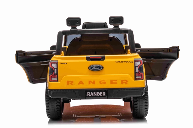 Dziecięcy elektryczny samochód Ford Ranger Lift żółty