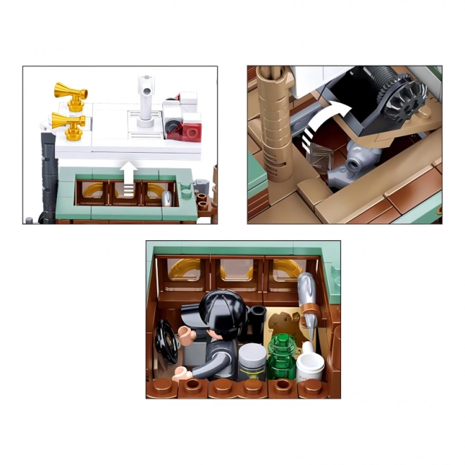 Sluban ModelBricks M38-B1119 Łódź Rybacka Ellie