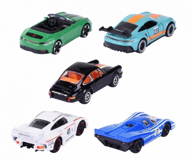 Majorette Porsche Motorsport Zestaw Prezentowy 5 szt.