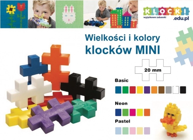PlusPlus Mini Basic 1200 szt. klocki dla dzieci
