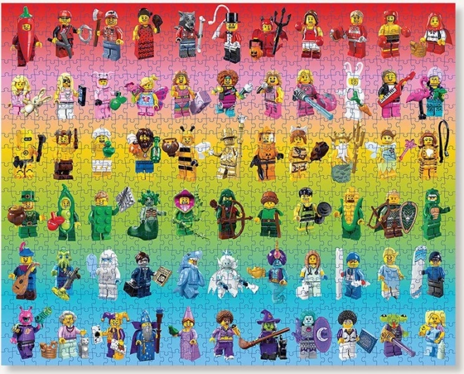 Chronicle Books LEGO® Tęczowe Minifigurki 1000 elementów