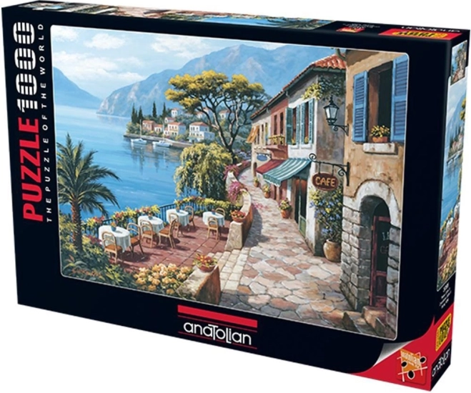 Puzzle Kawiarnia Widok II 1000 elementów
