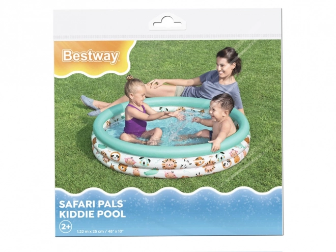 Bestway dziecięcy dmuchany basen Safari zwierzątka
