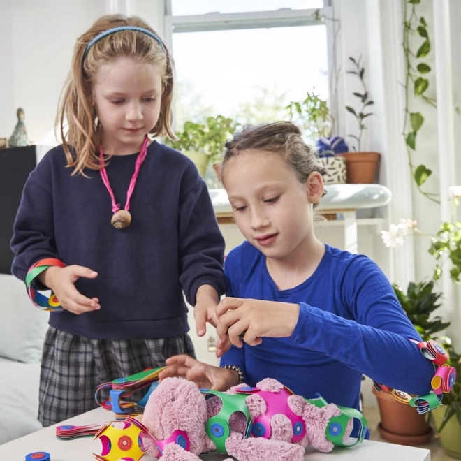 Magnetyczne klocki Clixo Super Rainbow, 60 sztuk
