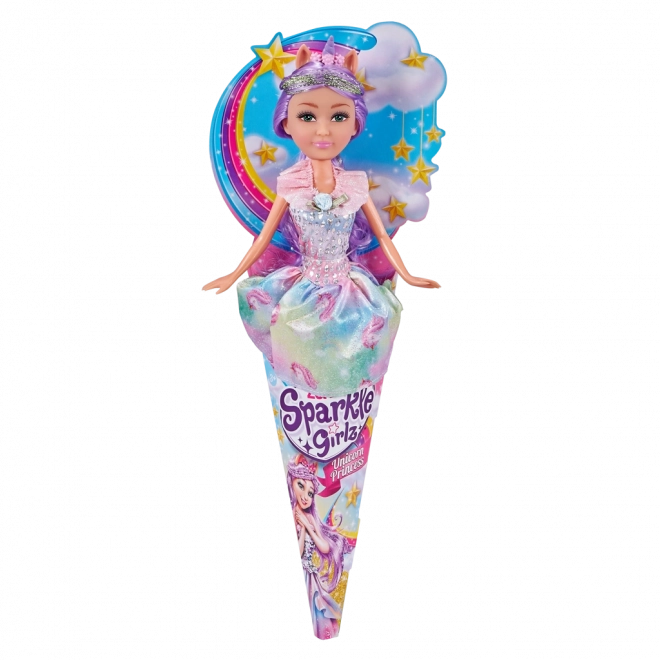 Wróżka jednorożec Sparkle Girlz w rożku