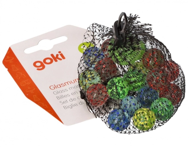 Szklane kulki Marbles 21 szt. - Marmurowe kulki