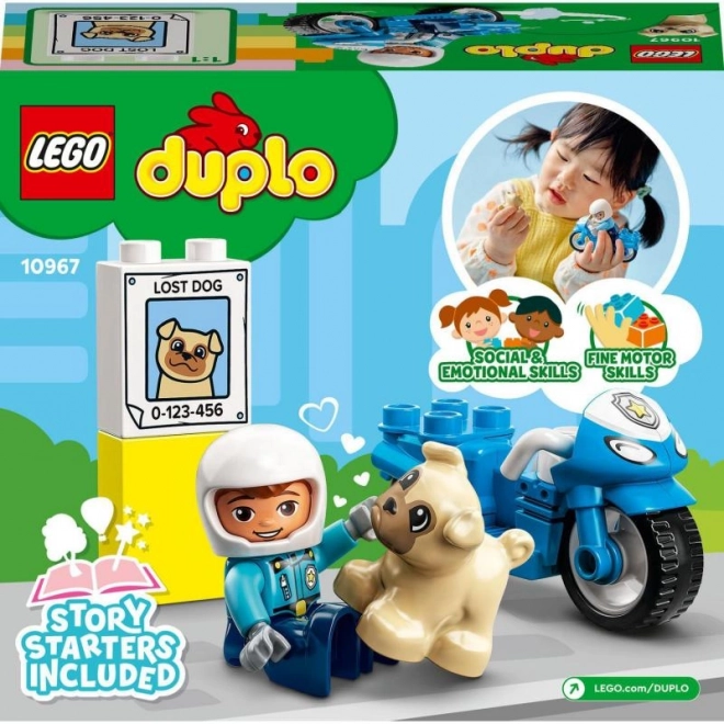 LEGO Duplo 10967 Policyjny motocykl
