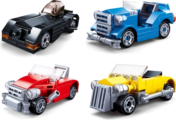 Sluban hot rod zestaw konstrukcyjny dla dzieci