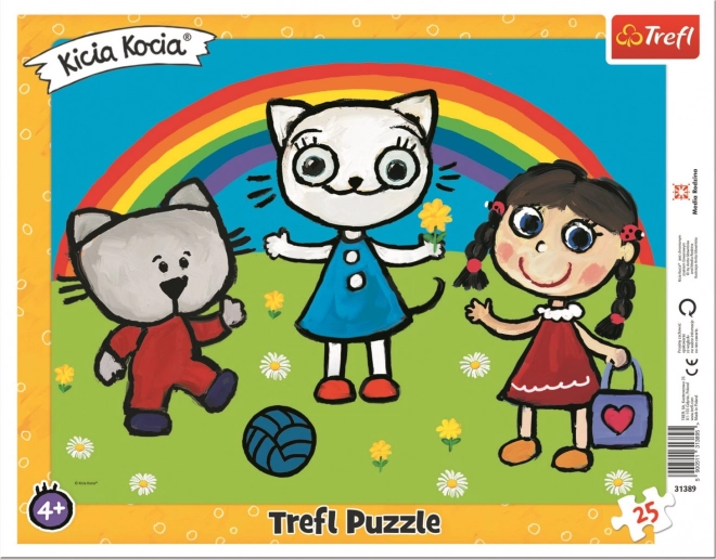 Puzzle KICIA KOCIA Słoneczny dzień 25 elementów