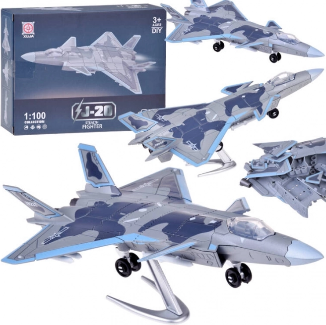 Zestaw modeli myśliwca J-20 1:100