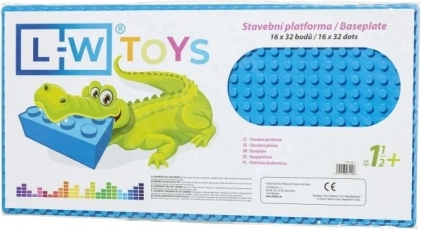 Płytka konstrukcyjna niebieska Junior 16x32 wypustek