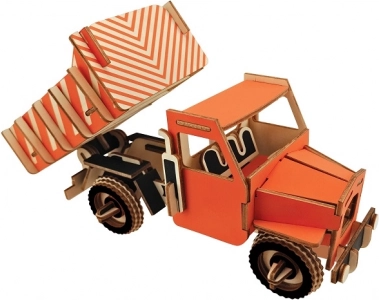 Woodcraft drewniane puzzle 3D – wywrotka