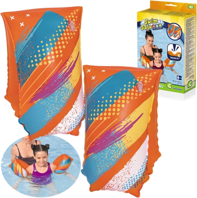 Nadmuchiwane rękawki do pływania L/XL z motywem motyli BESTWAY