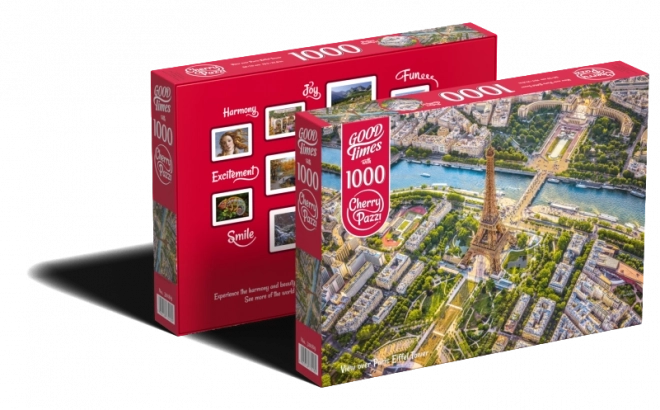 Puzzle Wieża Eiffla w Paryżu 1000 elementów od Good Times