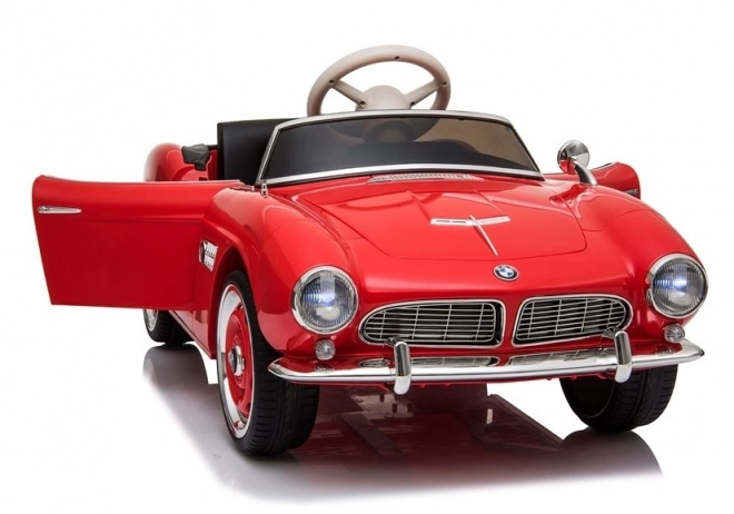 Auto na akumulator BMW Retro czerwone