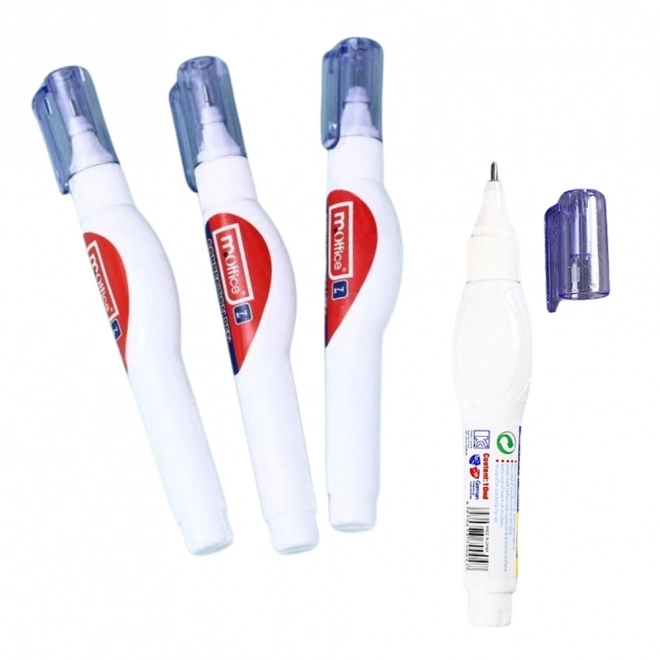 Korektor w długopisie z igłową końcówką szybkoschnący 7 ml