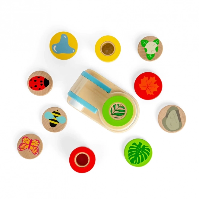 Drewniany Mikroskop dla Dzieci Bigjigs Toys