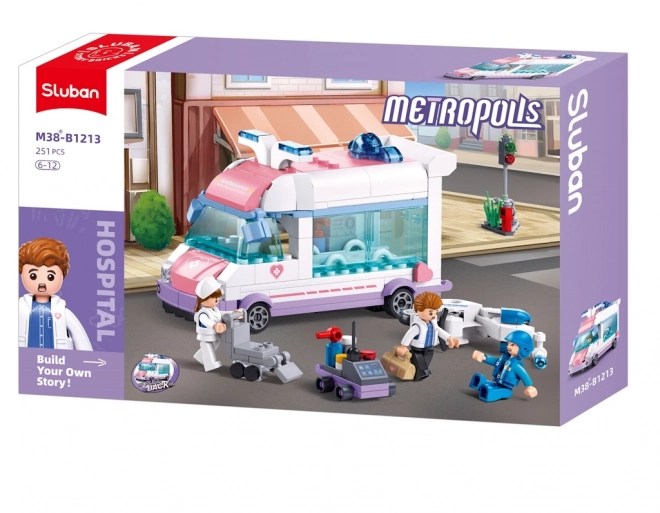 Sluban Metropolis M38-B1213 Mobilna służba ratunkowa pierwszej pomocy