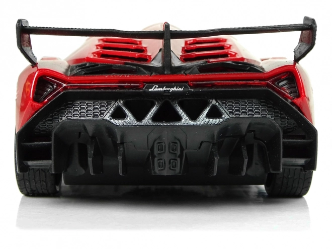 Samochód sportowy R/C 1:24 Lamborghini Veneno Czerwony 2.4 G Światła