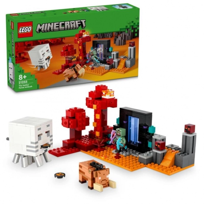 LEGO Minecraft Zasadzka przy portalu do Netheru