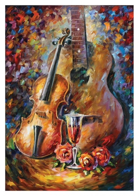 Puzzle Gitara i Skrzypce 500 elementów