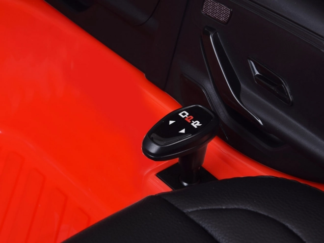 Dziecięcy samochód elektryczny Mercedes AMG CLA 45s z efektem bujania – Czerwony