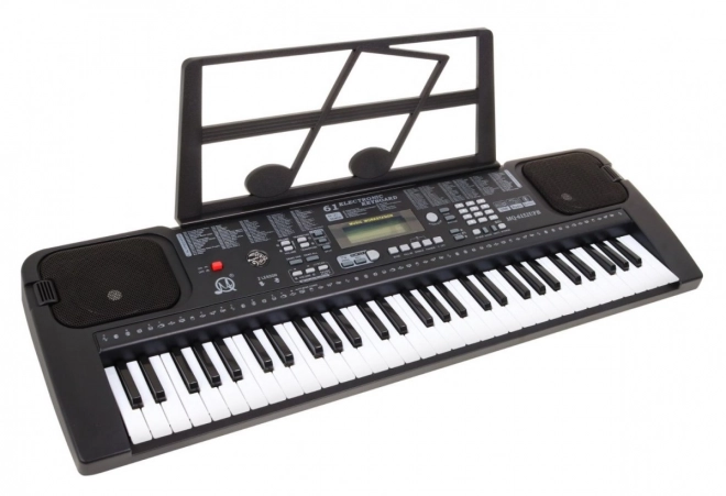 Klawiatura z mikrofonem dla dzieci 5+ Taktometr USB MP3 Radio - Model nr 6152