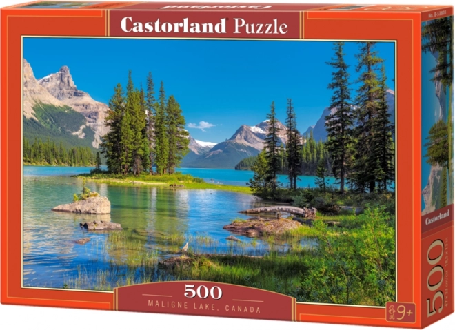Puzzle 500 kawałków Maligne Lake Kanada