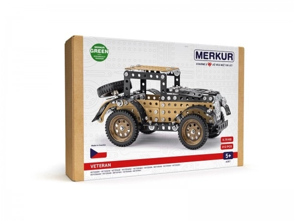 Zestaw konstrukcyjny MERKUR Weteran 325szt w pudełku 26x18x5,5cm