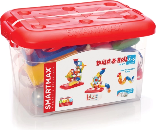 SmartMax - pojemnik z torem kulkowym - 44 sztuki