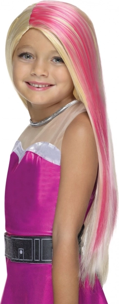 Peruka dziecięca Barbie w żywych kolorach