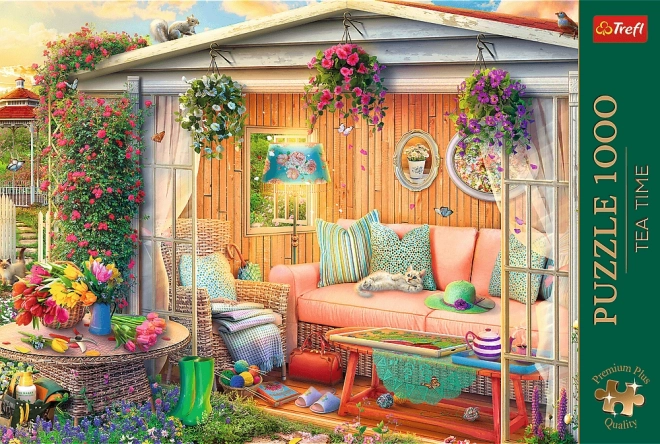 TREFL Puzzle Premium Plus Tea Time: Moje ulubione miejsce 1000 elementów