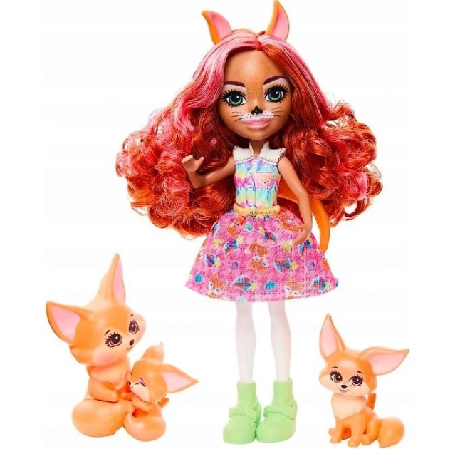 Enchantimals Filigree Fox z lisimi rodziną