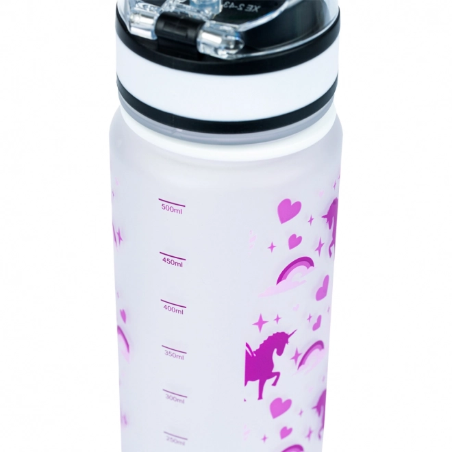 BAAGL Tritanowa butelka na napoje Królestwo Jednorożców, 500 ml