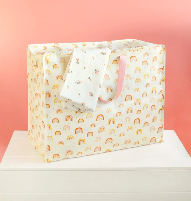 A Little Lovely Company XL torba na rzeczy – Duha
