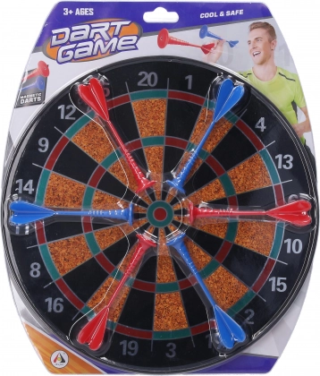 Magnetyczna tarcza z rzutkami 30 cm