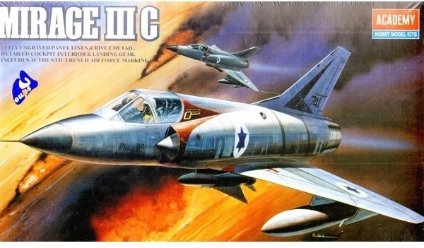 Plastikowy model samolotu DASSAULT MIRAGE IIIC 1:48 od ACADEMY