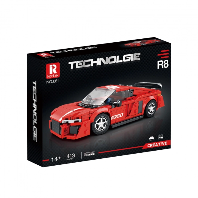 Zestaw do budowy Reobrix 681 Sportowe auto 413 elementów