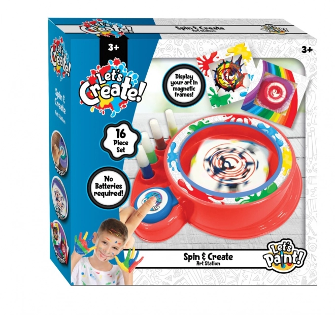 Tworzenie Obrazków Spin Art