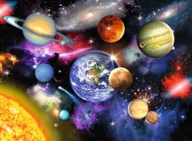 RAVENSBURGER Puzzle Układ Słoneczny XXL 300 części